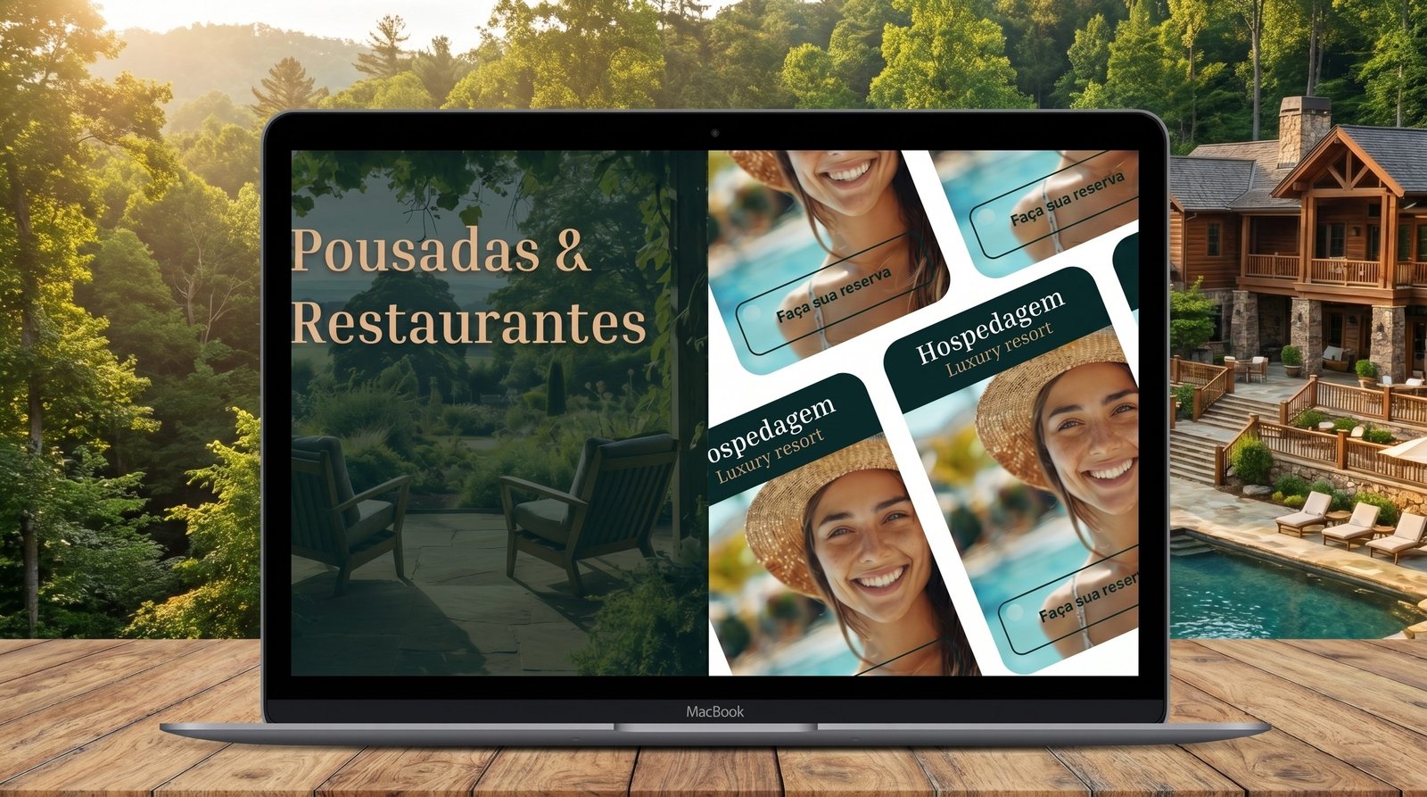 Capa do projeto Pousadas & Restaurantes